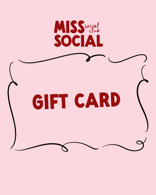 MISS SOCIAL GIFTCARD